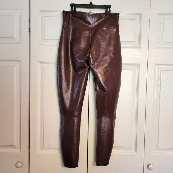 SPANX x Revolve Faux Patent Leather Leggings - Picture 6 of 12